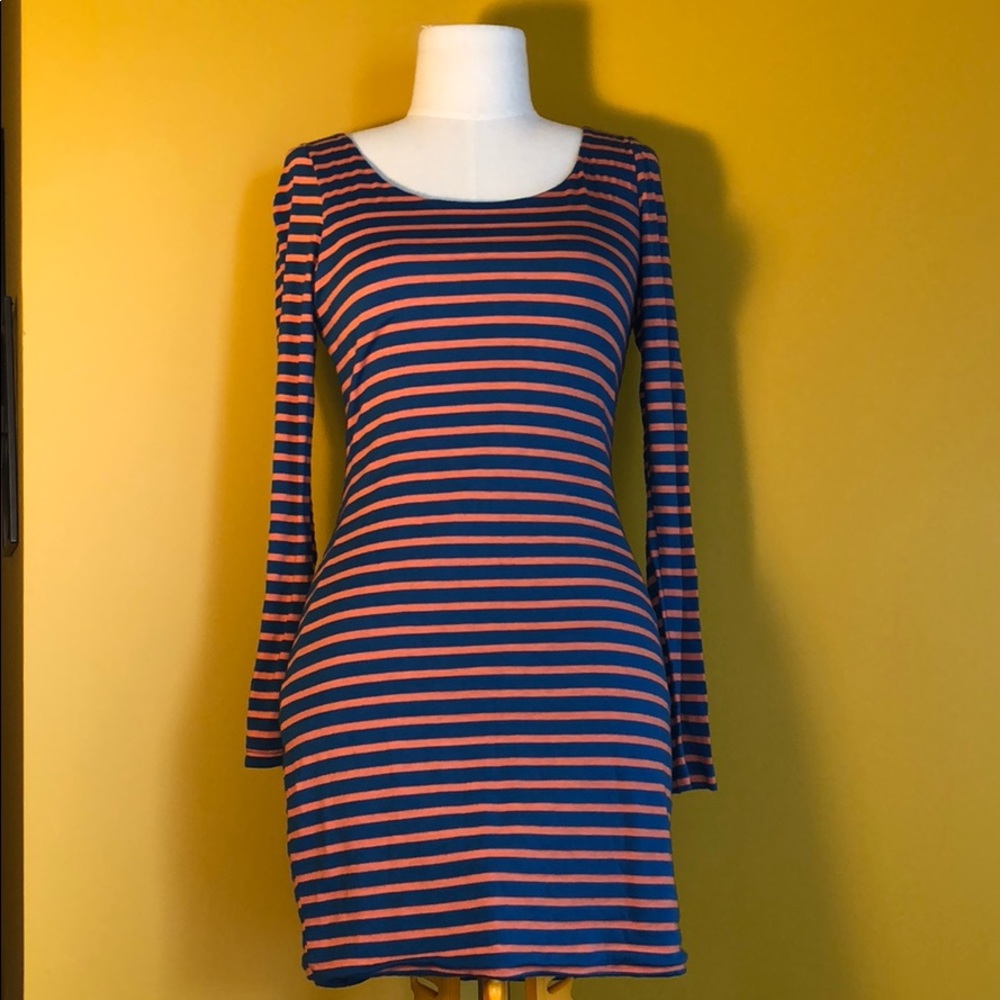 Striped Bodycon Dress